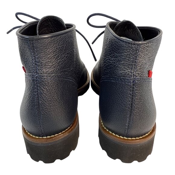 Marc Joseph New York Women's Spring Street  Leather Bootie Navy Mini 7 M - Picture 7 of 13